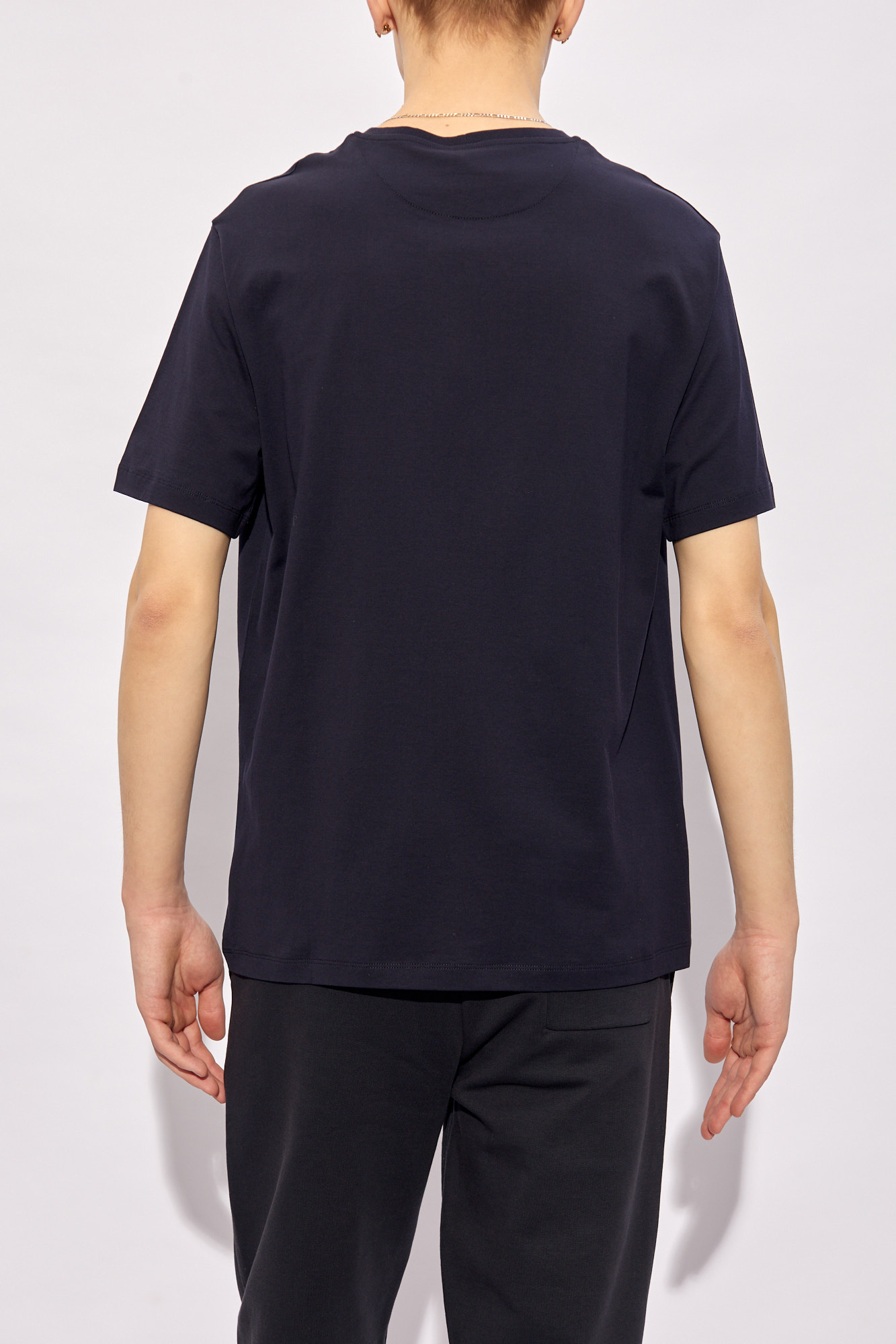 Bally ロコフリントクルネックTシャツ MJE05CCO018 U001 Bally ロゴ Tシャツ | ブラック | FARFETCH JP